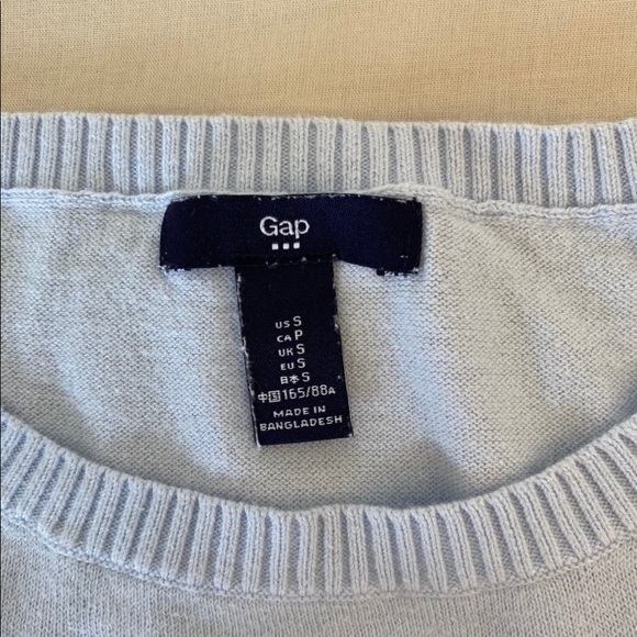 Light blue gap pullover - Picture 2 of 2
